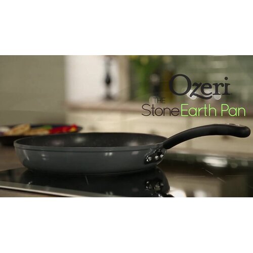 Ozeri Stone Earth Frying Pan By Ozeri 100 Apeo And Pfoa Free Stone Derived Non Stick Coating